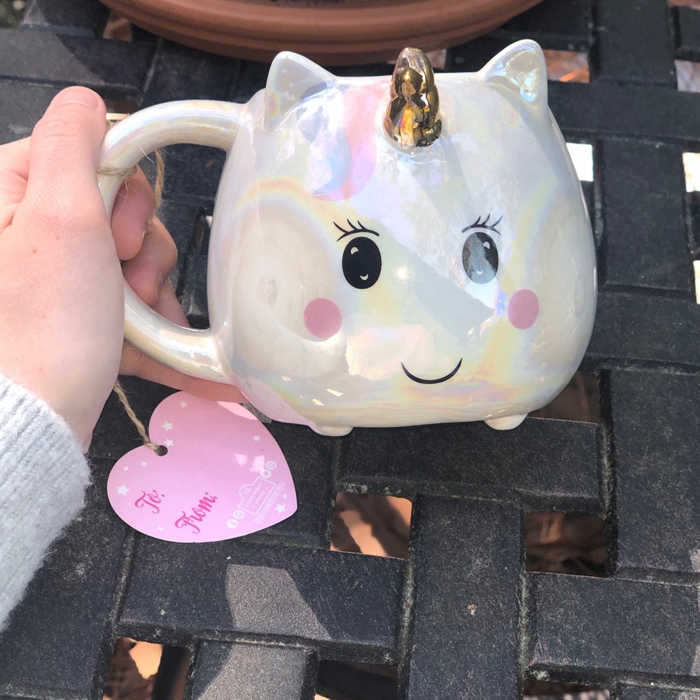 Rainbow unicorn mug!